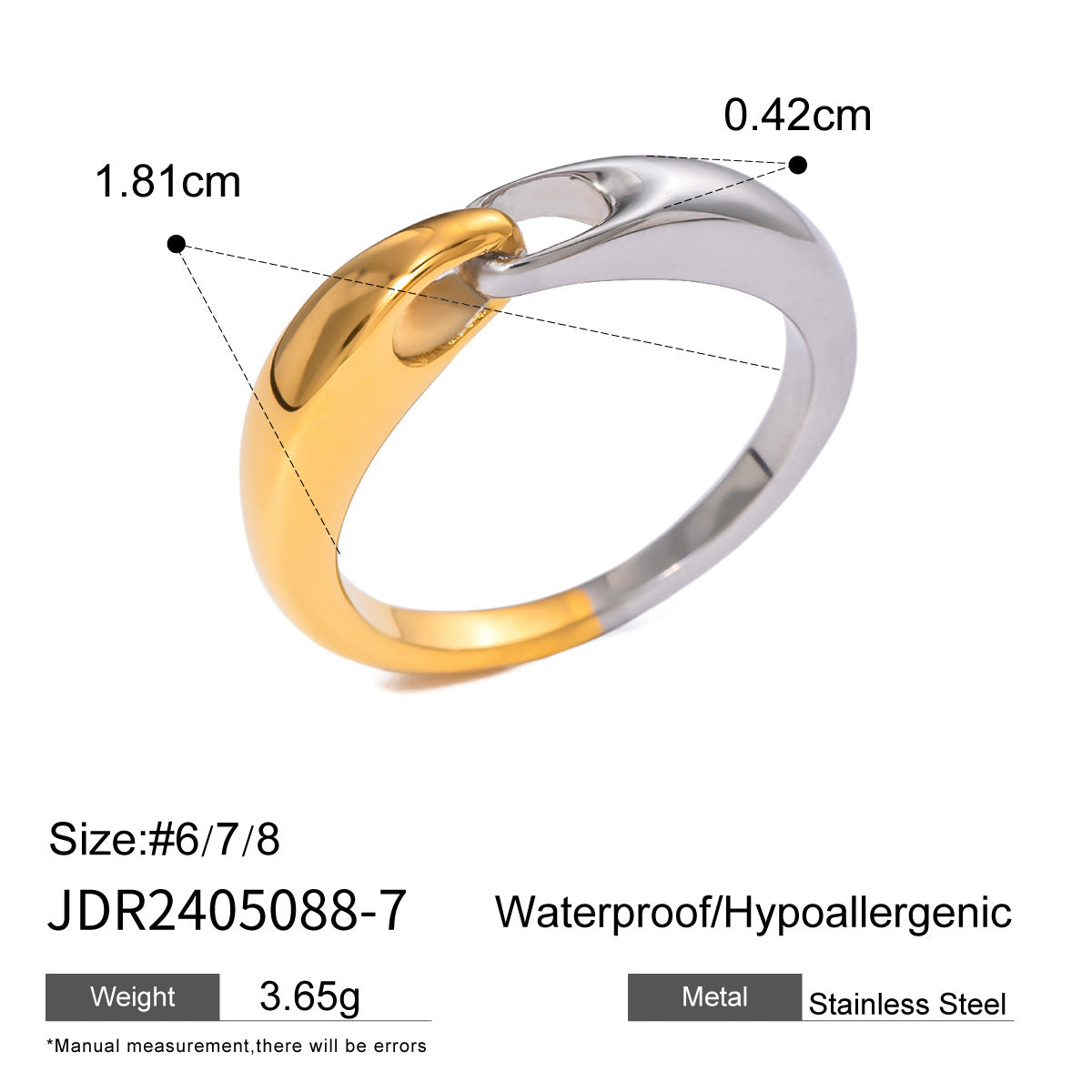 Bold Floral Titanium Steel Ring – Elegant INS-Style Statement Jewelry
