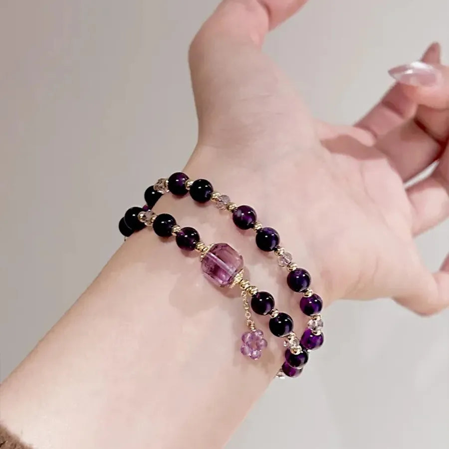 Customizable Crystal Bracelet - Personalized Design by Social Media Video or Image Reference