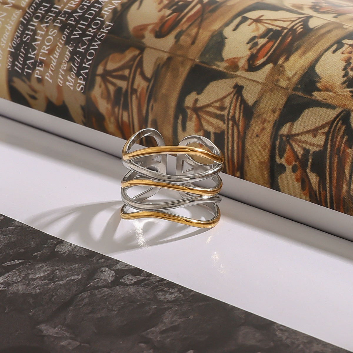 Minimalist Ring – Elegant Titanium Steel Tarnish-Free Jewelry