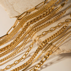 Cuban Link Titanium Steel Bracelet – High-End INS-Style Jewelry