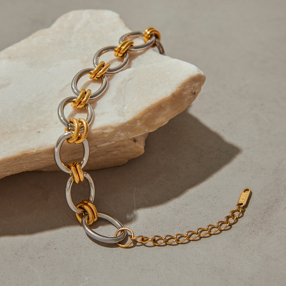 Cuban Zircon Chain Bracelet – Titanium Steel Luxury Jewelry