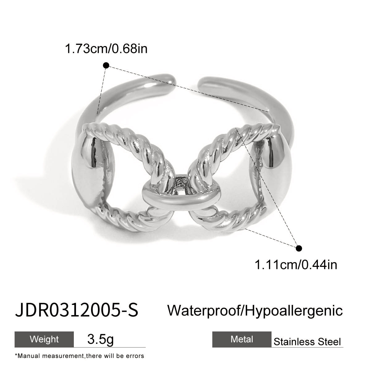 Steel Color Titanium Ring – Minimalist High-End Stainless Steel Jewelry