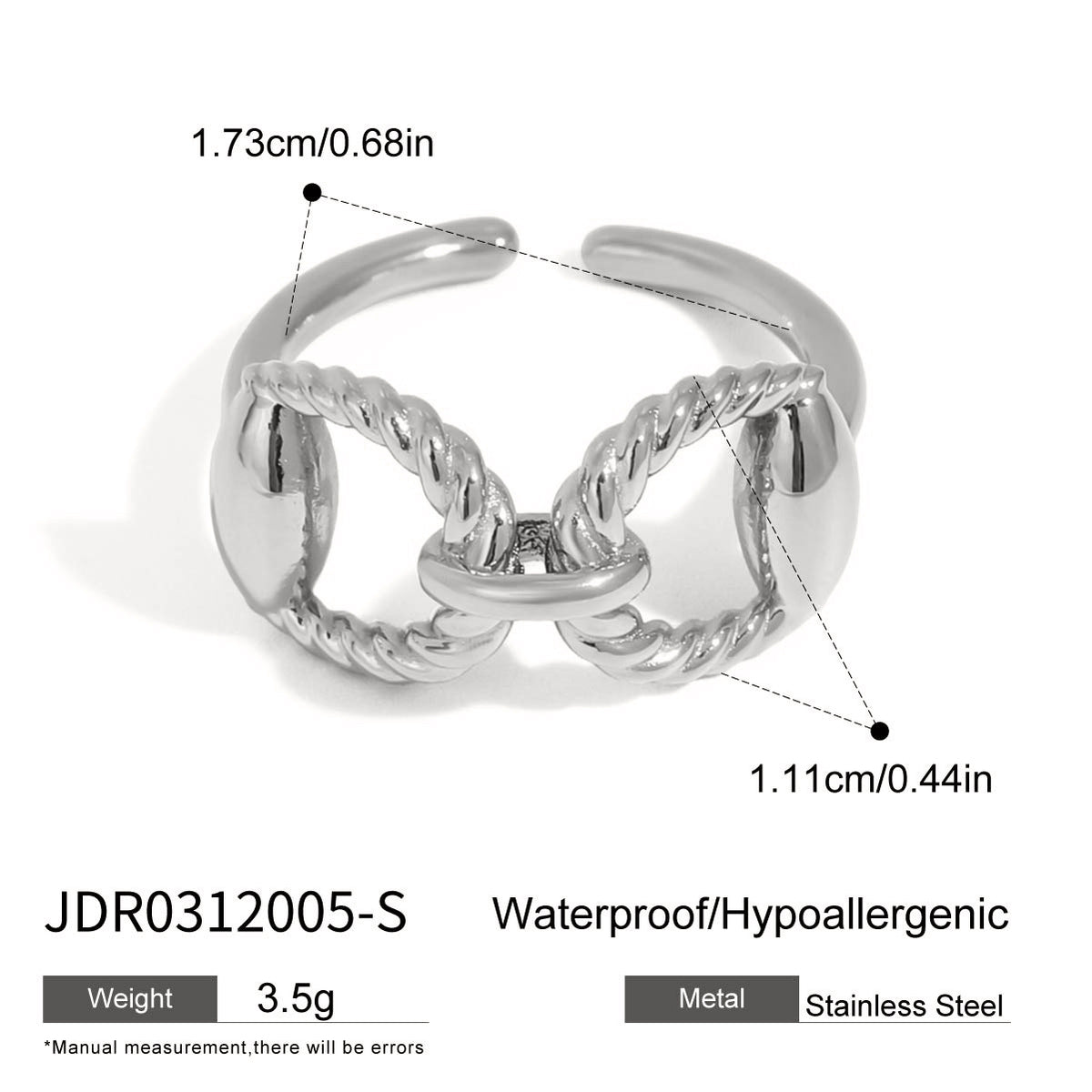 Steel Color Titanium Ring – Minimalist High-End Stainless Steel Jewelry