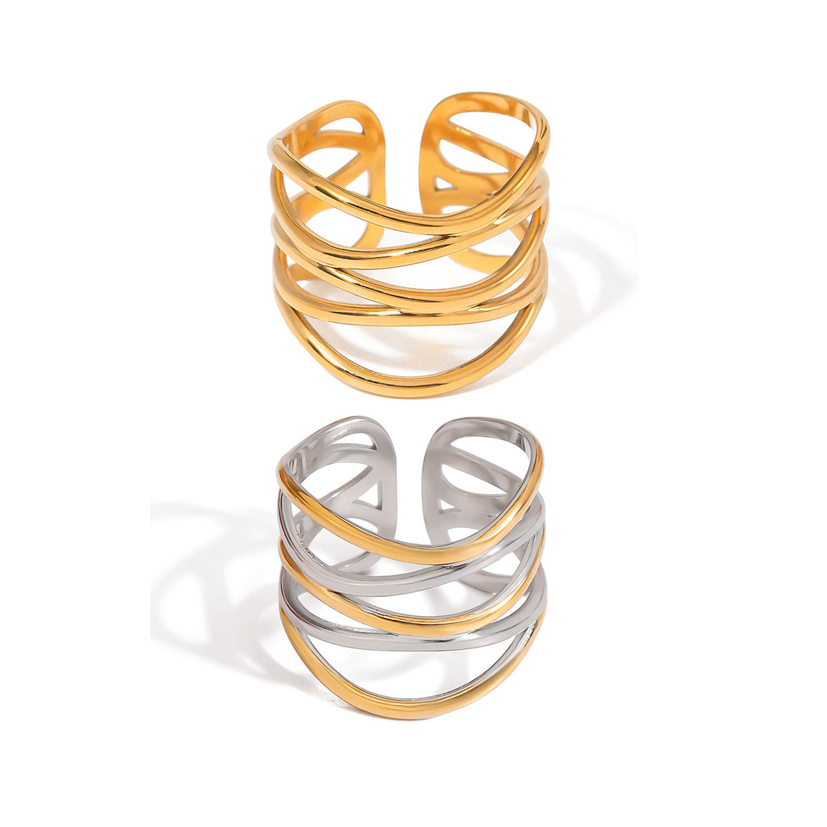 Minimalist Ring – Elegant Titanium Steel Tarnish-Free Jewelry