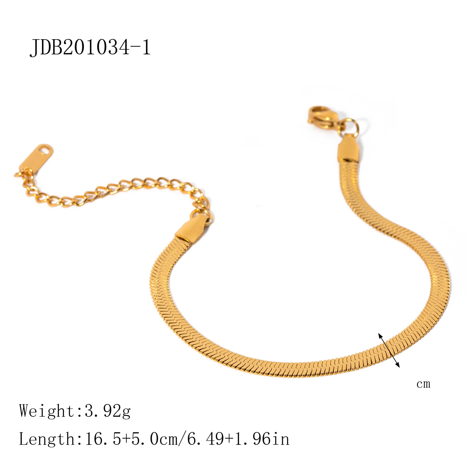 Cuban Link Titanium Steel Bracelet – High-End INS-Style Jewelry