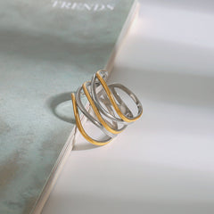 Minimalist Ring – Elegant Titanium Steel Tarnish-Free Jewelry