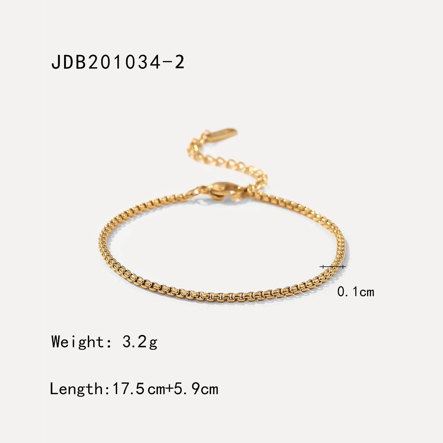 Cuban Link Titanium Steel Bracelet – High-End INS-Style Jewelry